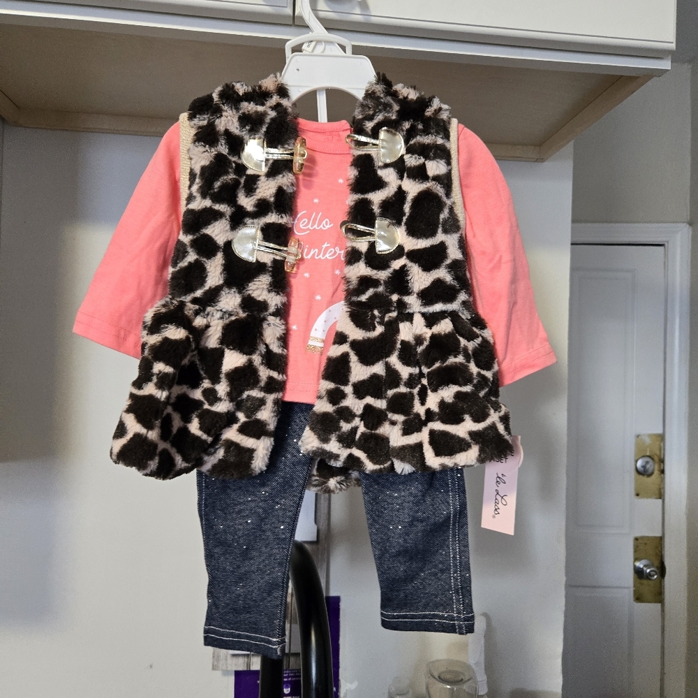Cheetah Baby Outfit
